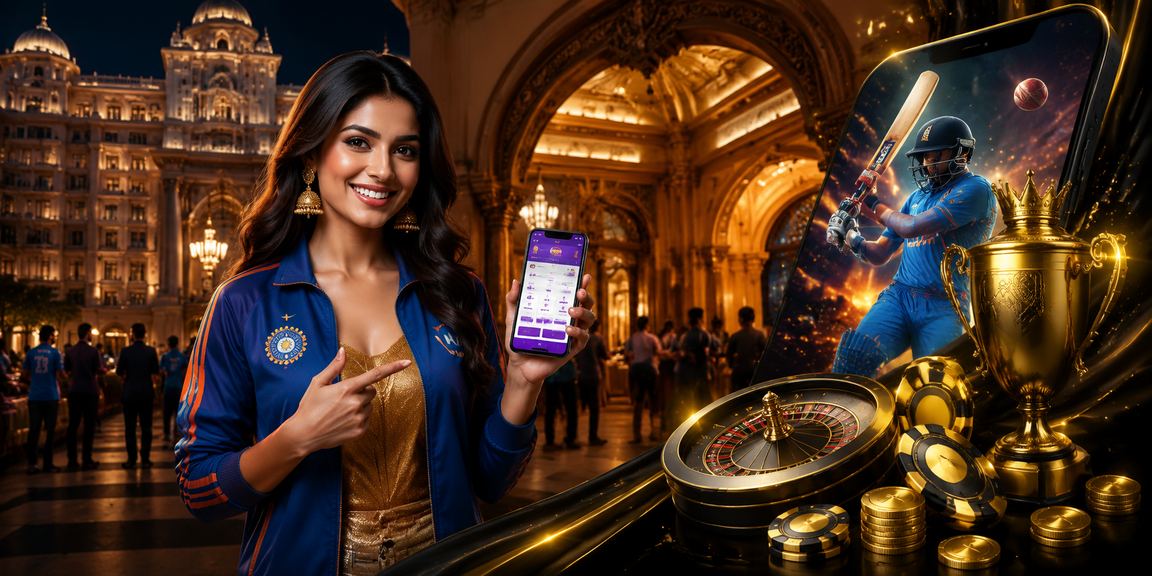 Cricket betting on mobile device in India